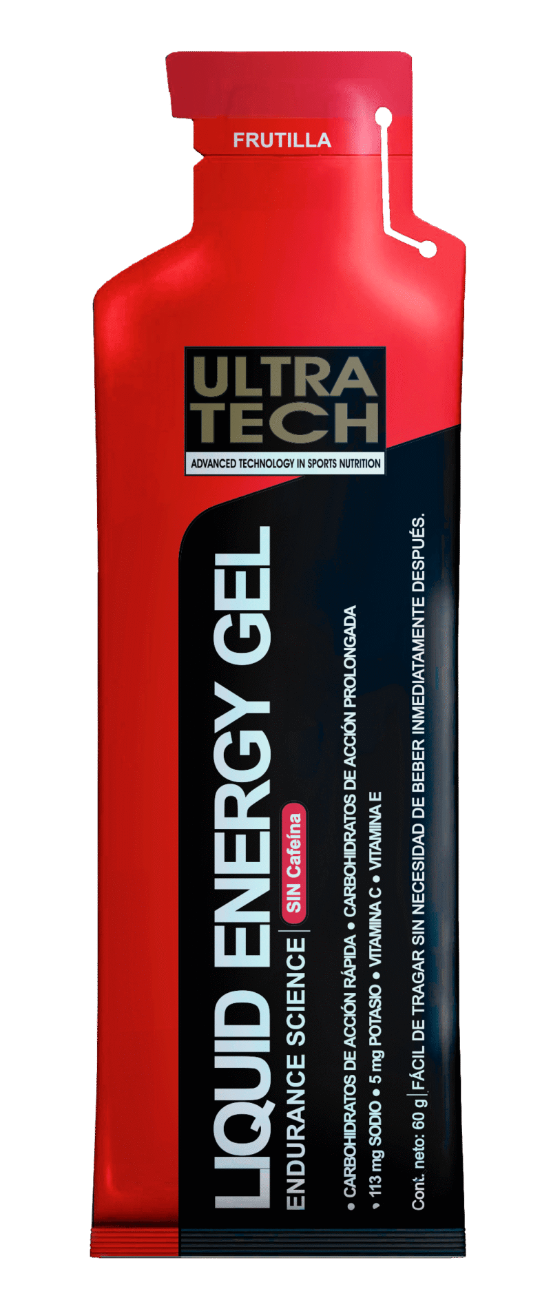 Liquid Energy Gel con Cafeina